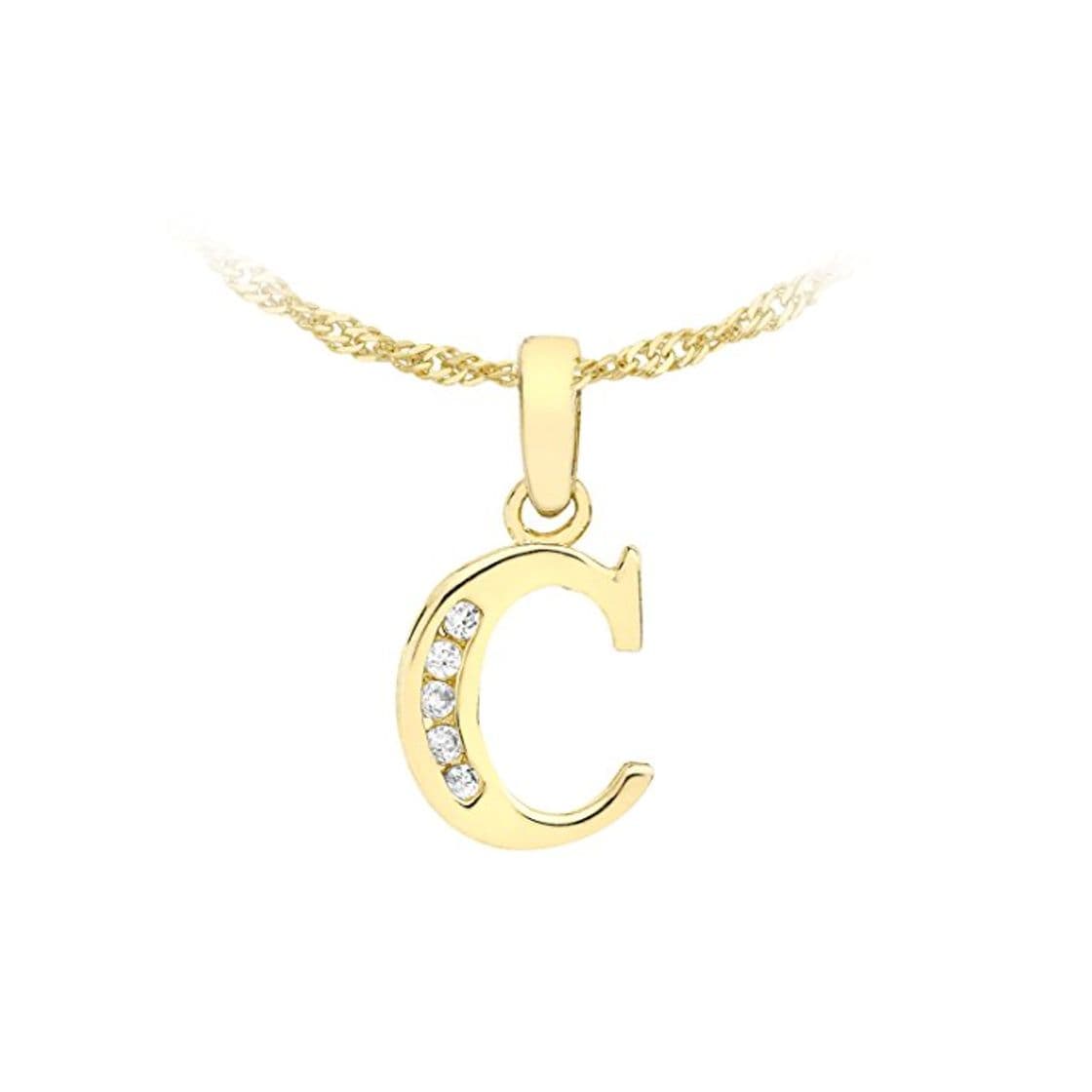 Product Carissima Gold Cadena con colgante de oro amarillo de 9K