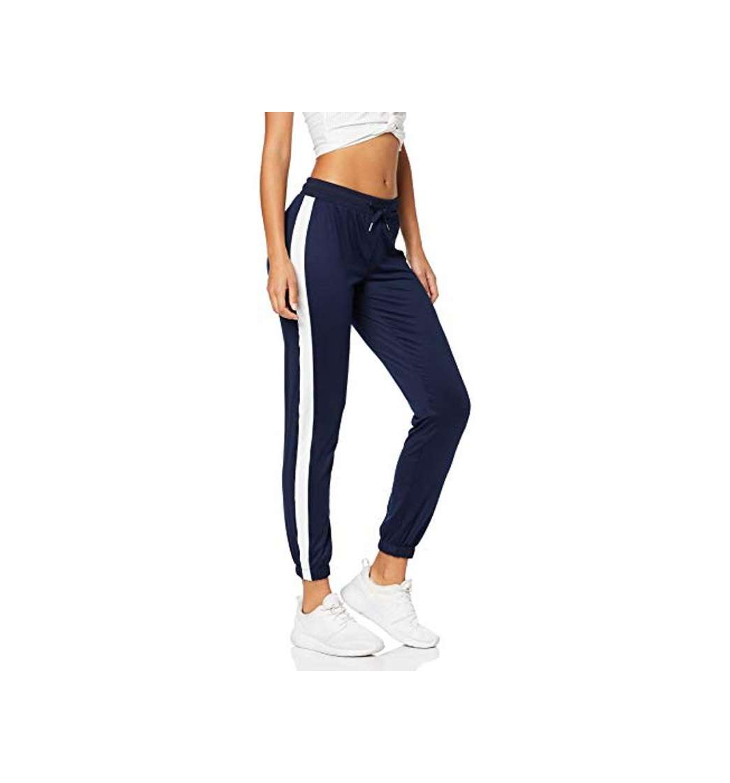 Fashion Marca Amazon - AURIQUE Straight Leg Jogger - Pantalones de deporte Mujer,