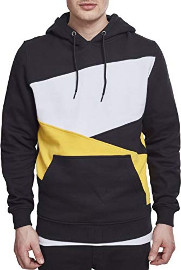 Moda Urban Classics Zig Zag Hoodie Sudadera con Capucha