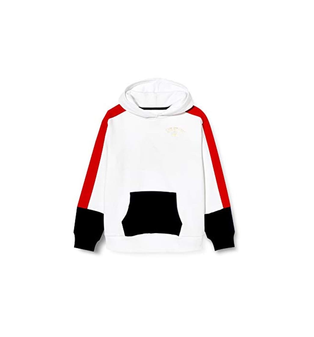 Fashion Levi's Kids Lvg Color Block Hoodie Sudadera Niñas White 2 años