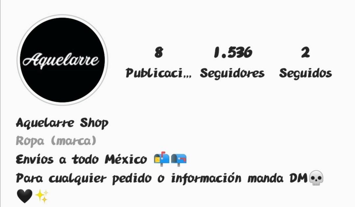 Moda Aquelarre shop