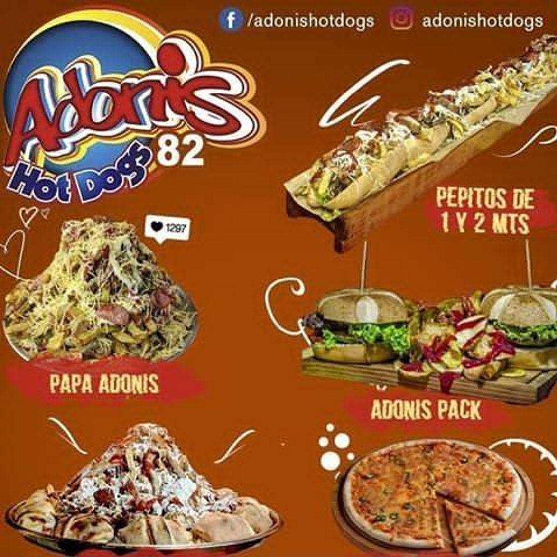 Restaurantes Adonis Hot Dogs