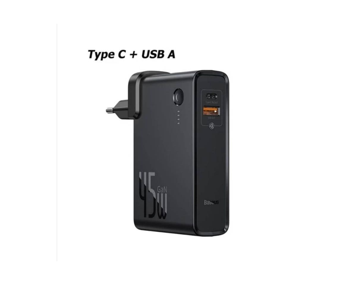 Product Baseus 65W USB C Cargador con GAN Tech, 3 Puertos PD Cargador