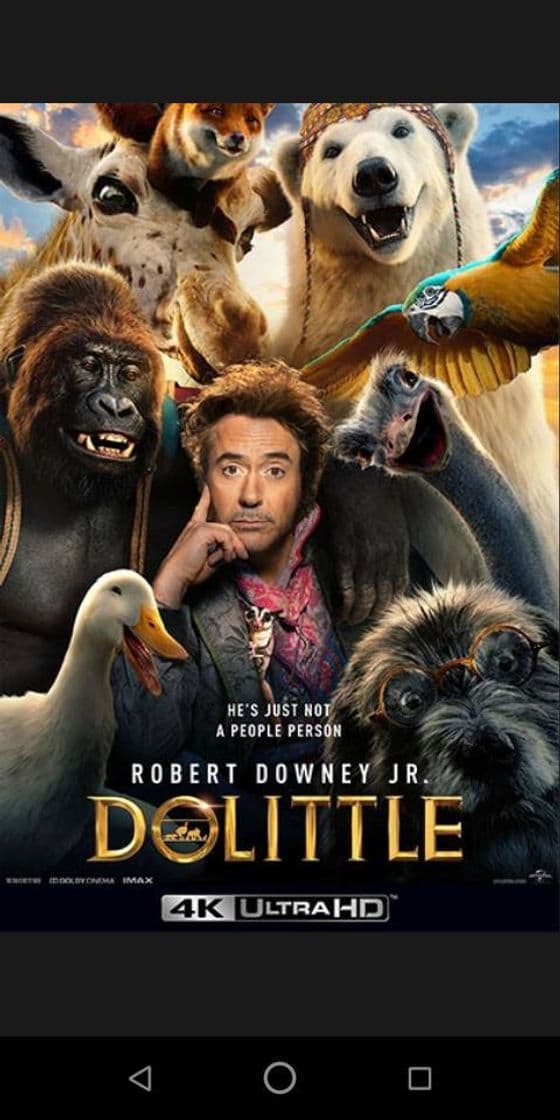 Película Dolittle