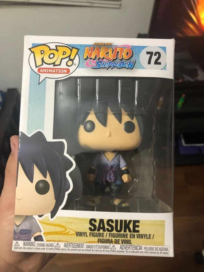 Game FunKo Sasuke figura de vinilo, colección de POP, seria Naruto Shippuden