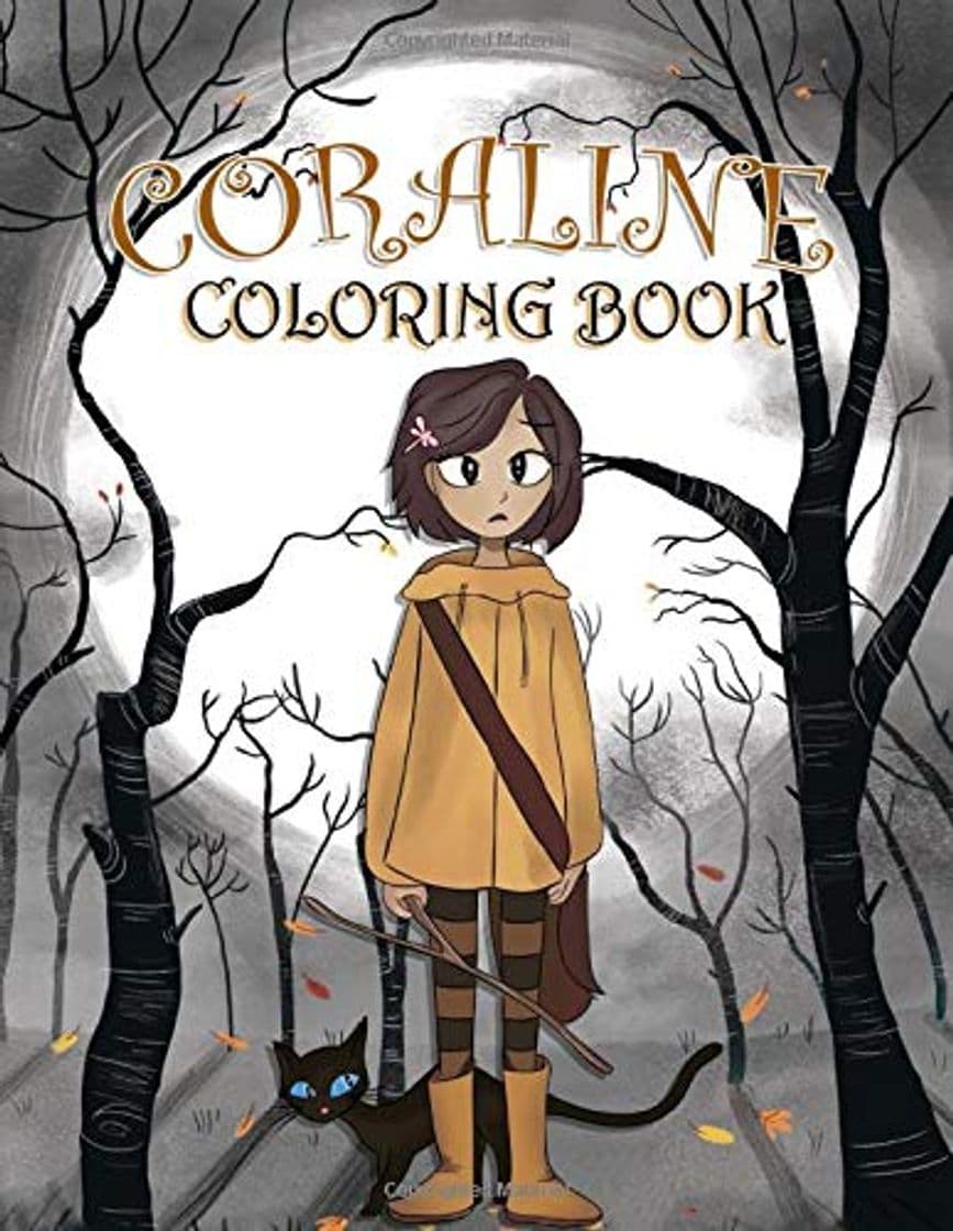 Book Coraline Coloring Book: Color Wonder Relaxation Coloring Books For Adults Kid