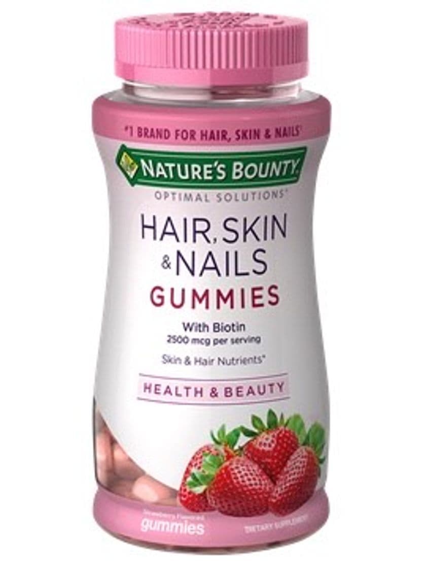 Fashion Vitaminas para el cabello la piel y uñas🍓🍒🍇