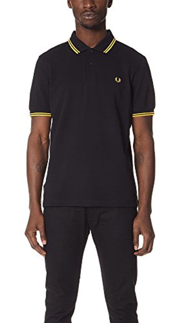 Fashion Fred Perry M3600, Polo Para Hombre, Negro