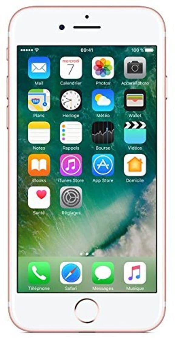 Electronic Apple iPhone 7 Smartphone Libre Oro Rosa 128GB