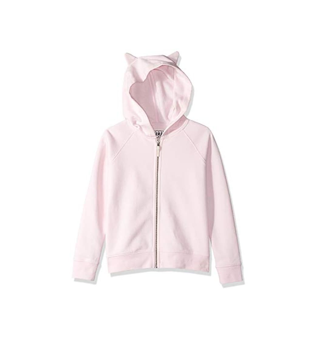 Moda LOOK by Crewcuts - Sudadera ligera con capucha para niñas