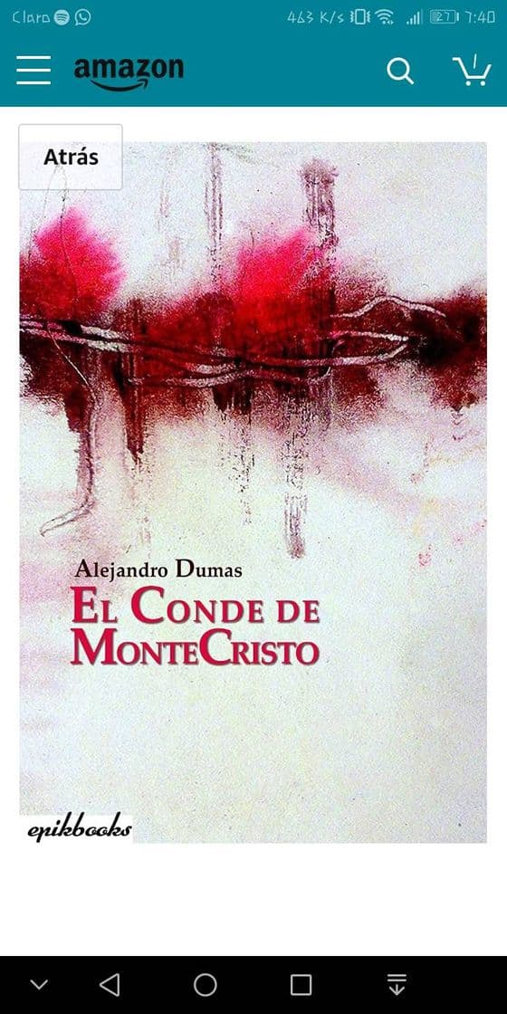 Book 💠El Conde de Montecristo 