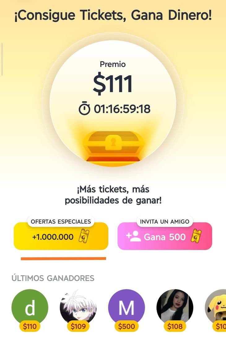 App Gamee- Dinero por jugar. 