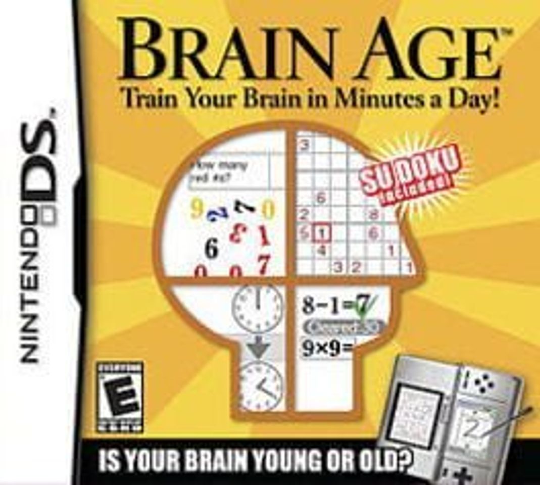 Videogames Brain Age: Train Your Brain in Minutes a Day!