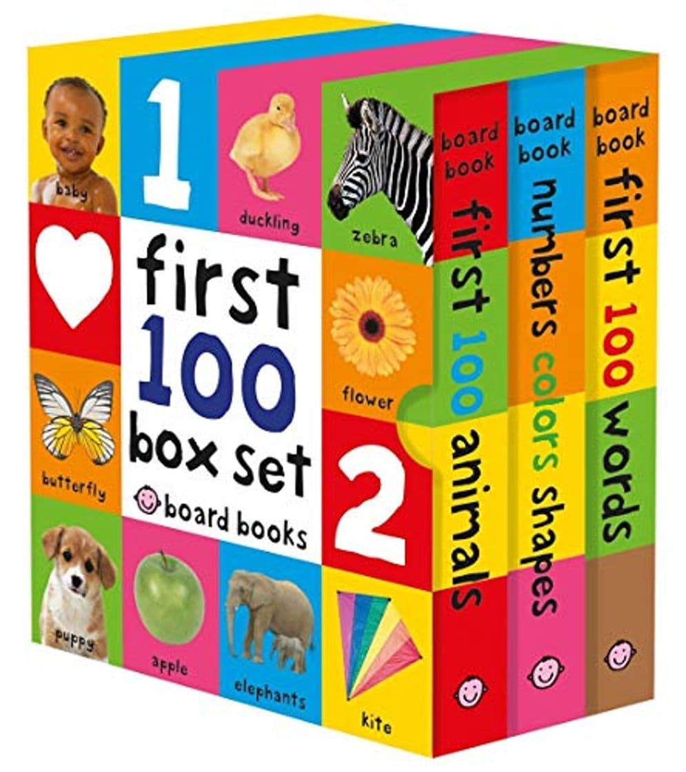 Libro First 100 Board Book Box Set