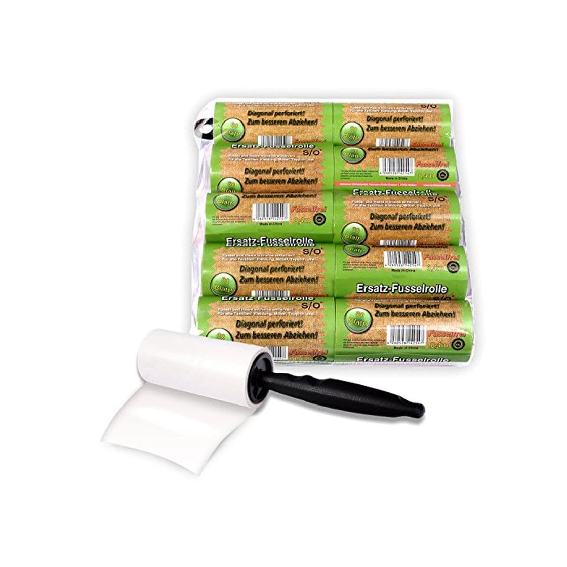 Producto Schramm® 10 Pieces of lint Roll 10 Rolls a 60 Sheets of