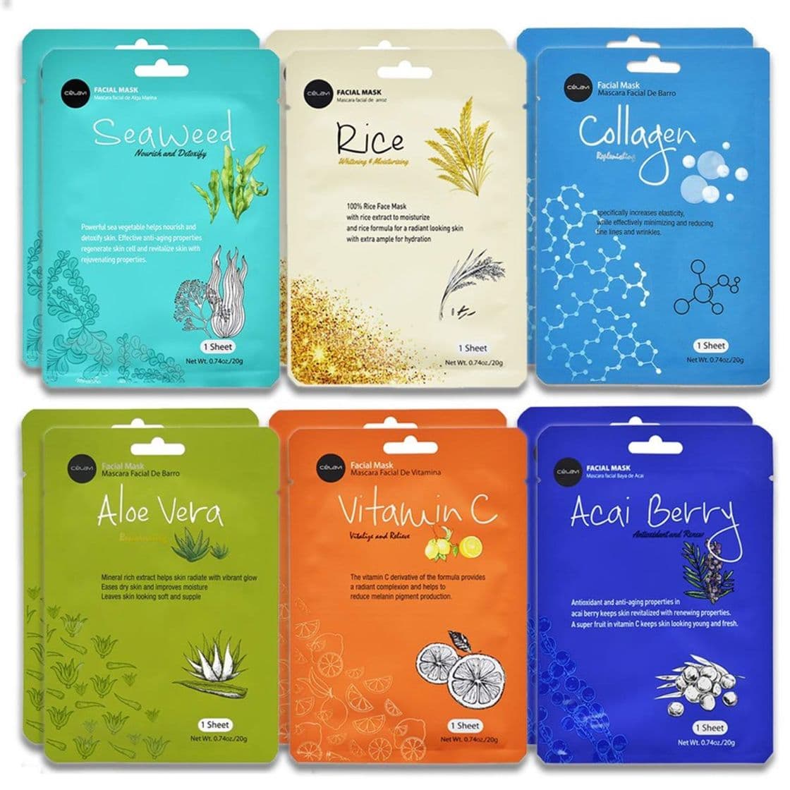 Producto Celavi Face Mask x12