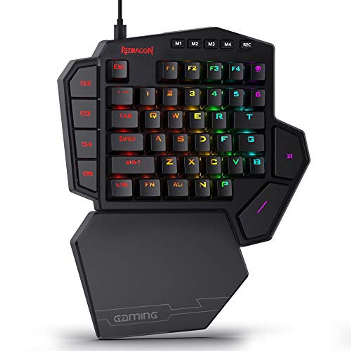 Producto Redragon K585 DITI Teclado mecánico de una Mano gaming RGB