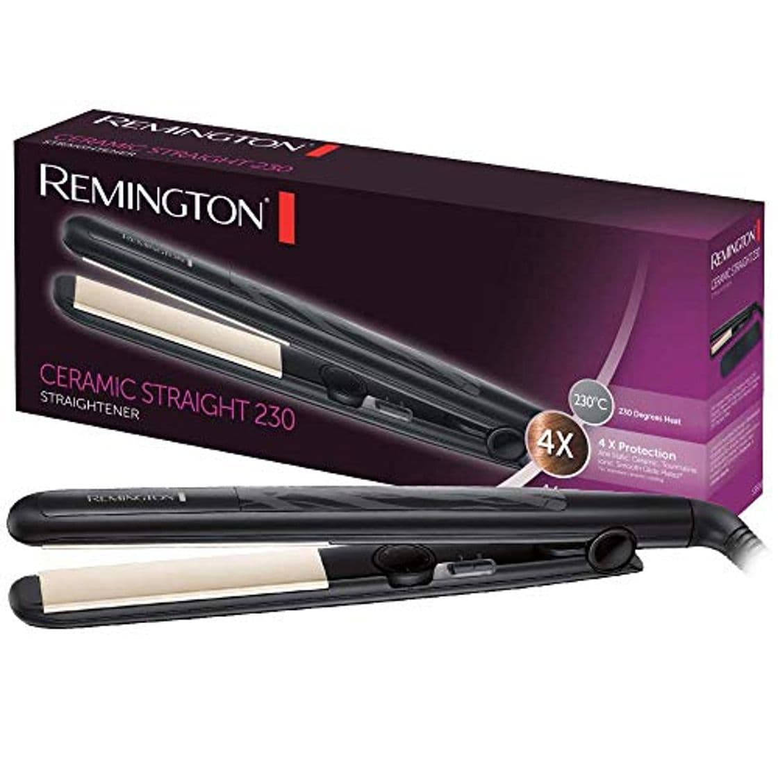 Beauty Remington Ceramic Slim S3500 - Plancha de Pelo