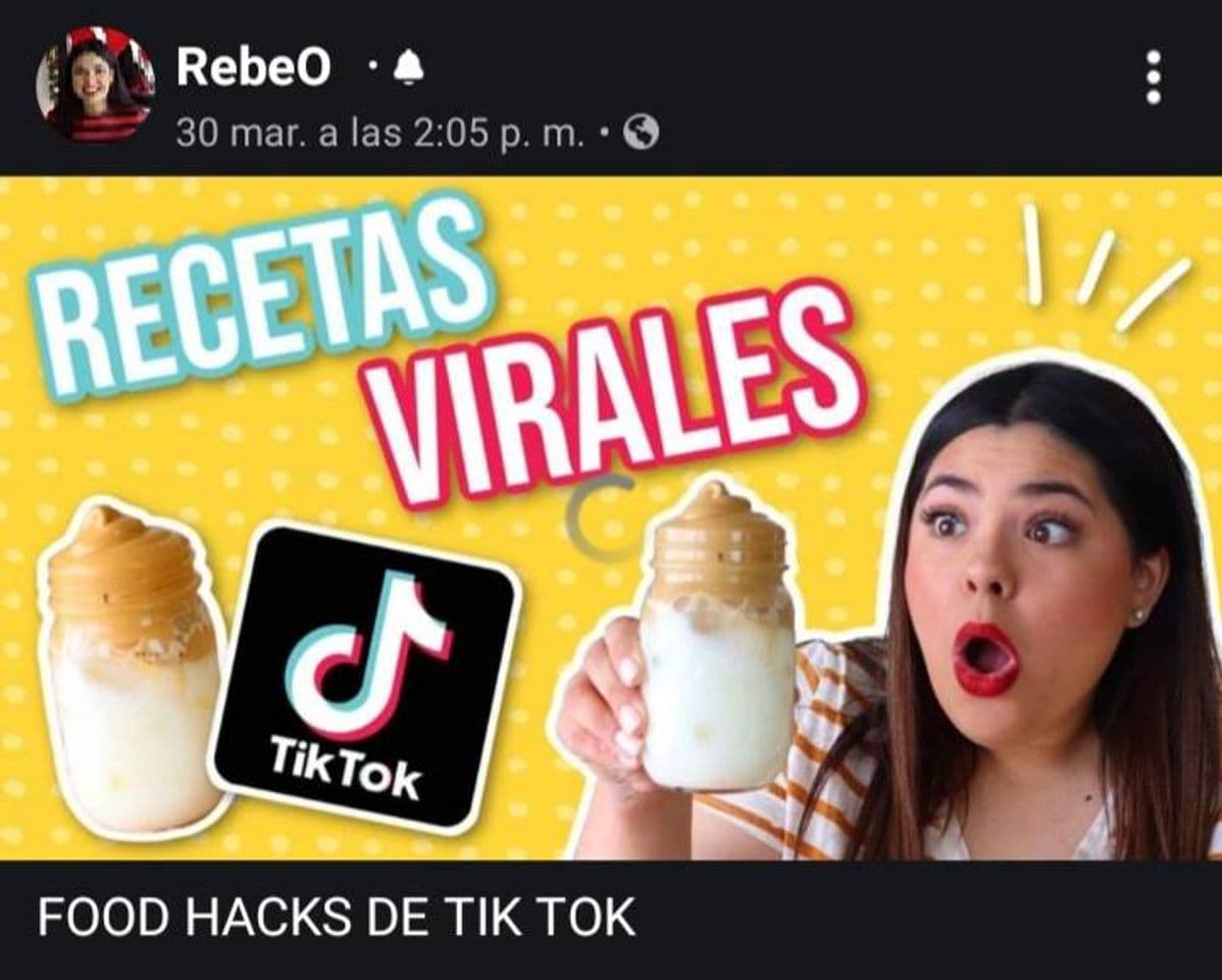 Moda Postres virales de tik tok