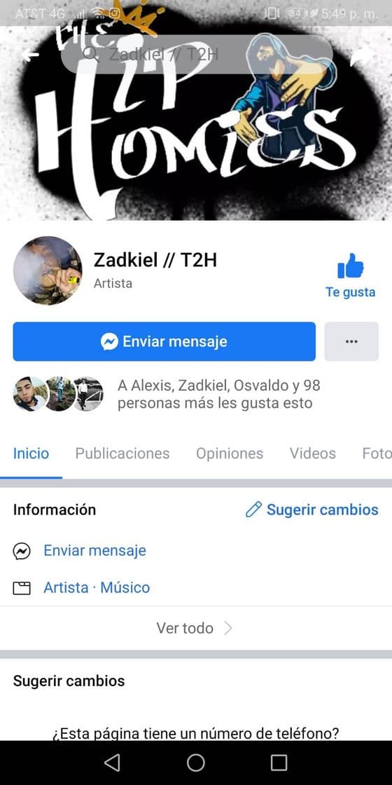 Canción Zadkiel T2H 