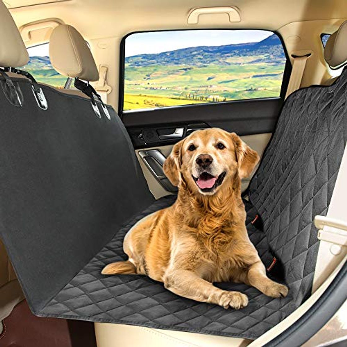 Place KYG Cubierta de Asientos de Coche Impermeable para Perros Protector de Mascotas