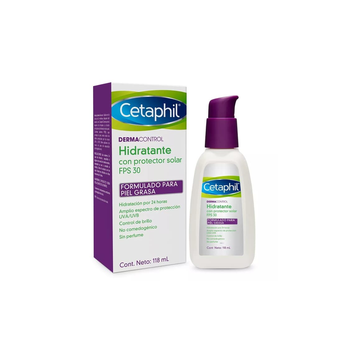 Producto Cetaphil Dermacontrol Hidratante Fps30 118ml