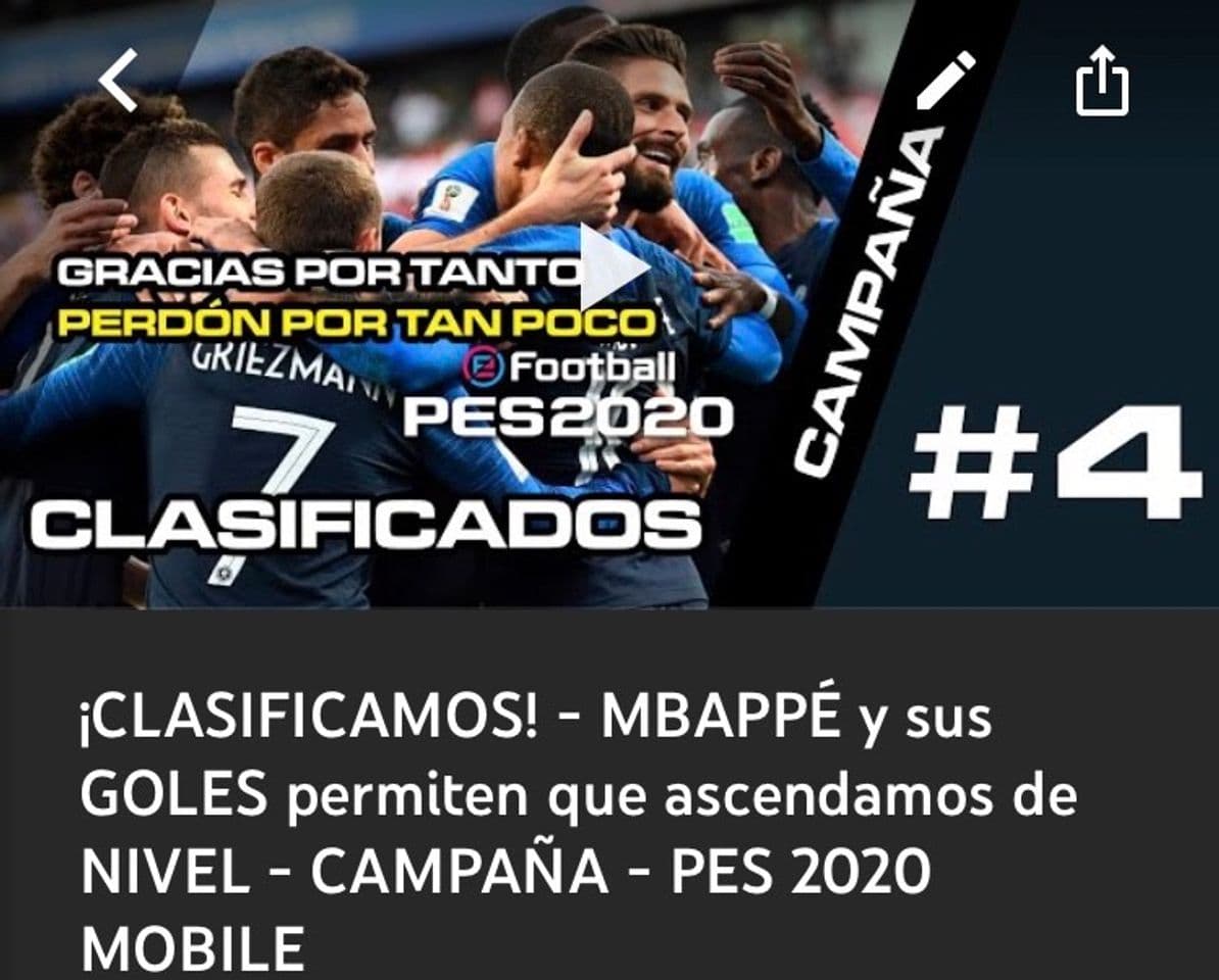 Fashion ¡CLASIFICAMOS! - CAMPAÑA - PES 2020 MOBILE - YouTube