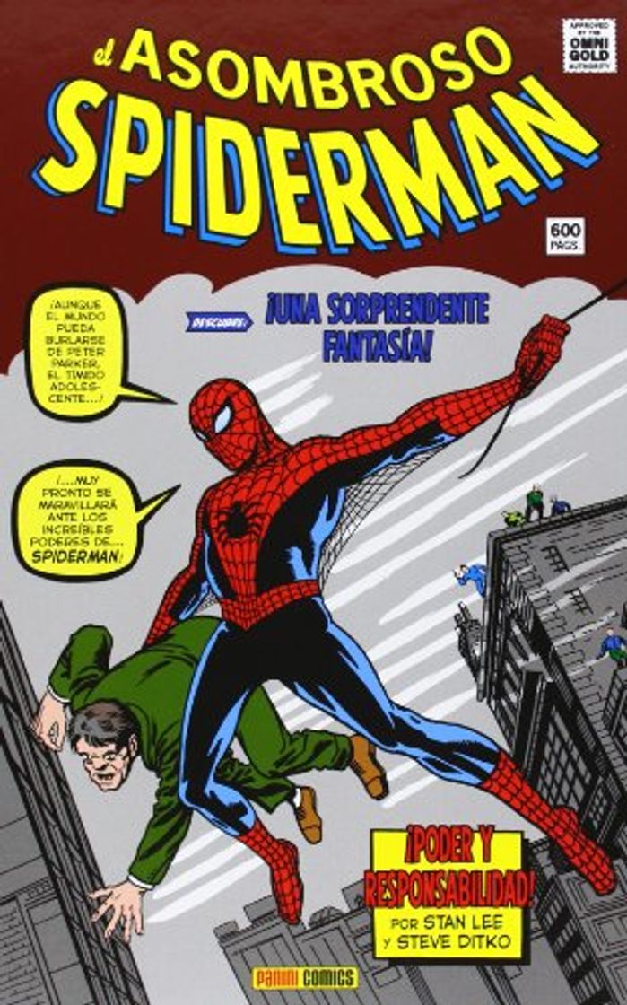 Book El Asombroso Spiderman. ¡Poder Y Responsabilidad! (Marvel Gold)