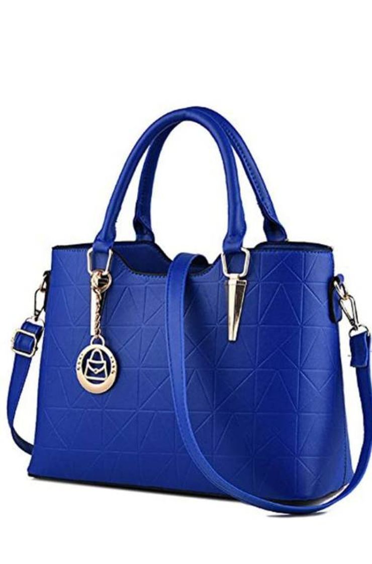 Fashion Bolso de Dama Color Azul