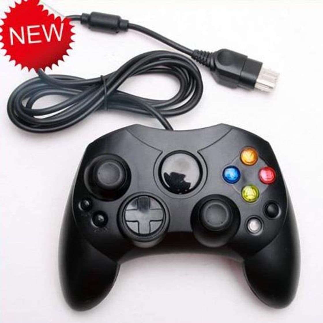 Place GOZAR Negro con Cable Clásico Gamepad Controlador De La Tecla De Mando