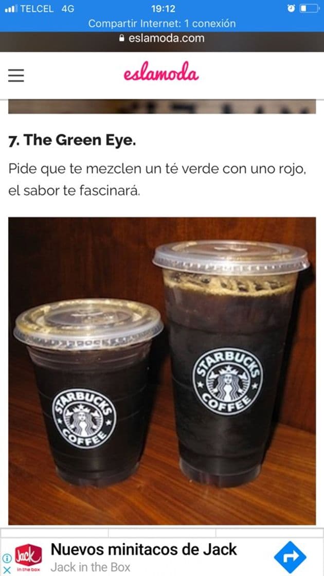 Restaurantes Starbucks drive thru