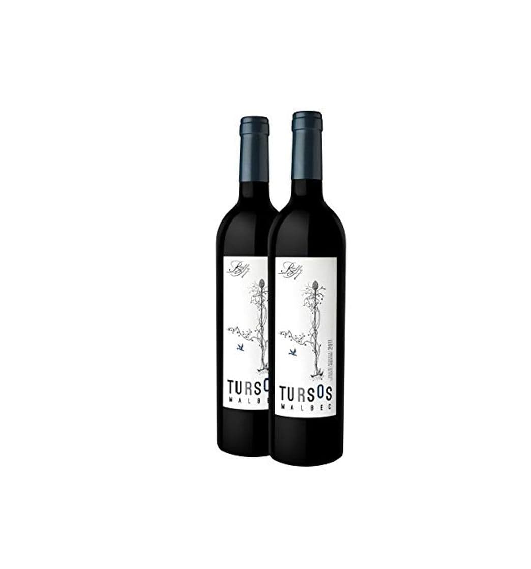 Product 2 botellas de vino tinto Tursos malbec 2014 de Bodega Raffy