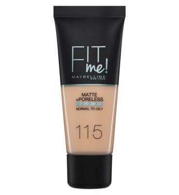 Moda Fit Me Matte + Poreless Base de Maquillaje Maybelline precio