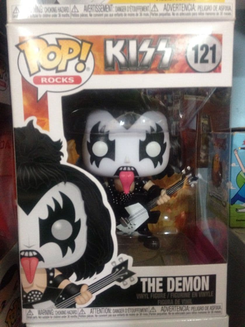 Game Funko- Pop Vinilo: Kiss: The Demon Figura Coleccionable, Multicolor, Estándar