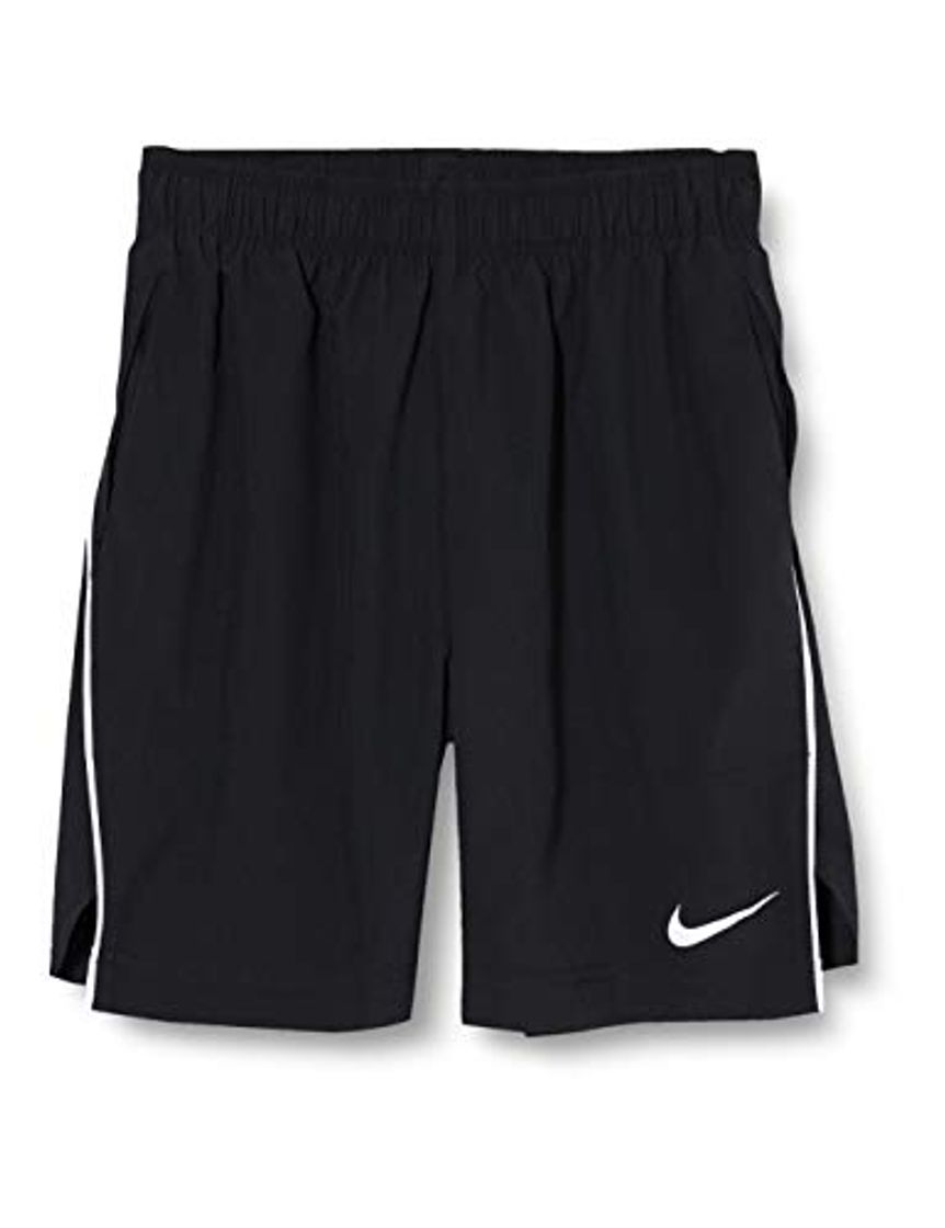 Moda NIKE B Nk 6" Woven Short Pantalones Cortos de Deporte, Niños, Black/White/