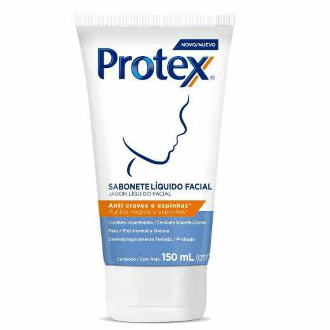 Moda Sabonete Facial Protex- Anticravos e espinhas 