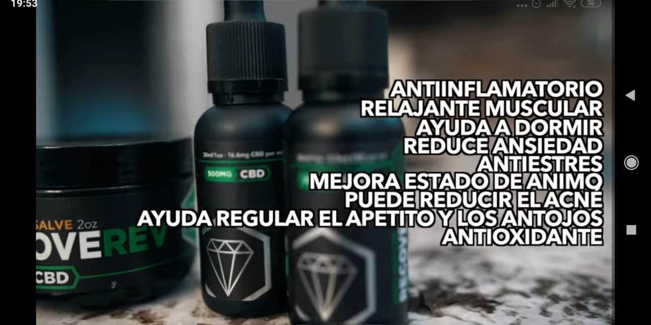 Producto Cbd recoverev