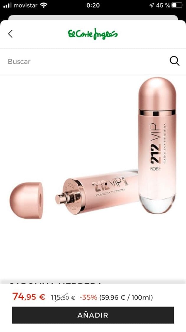 Fashion Perfume 212 Vip Rosé de Carolina Herrera 