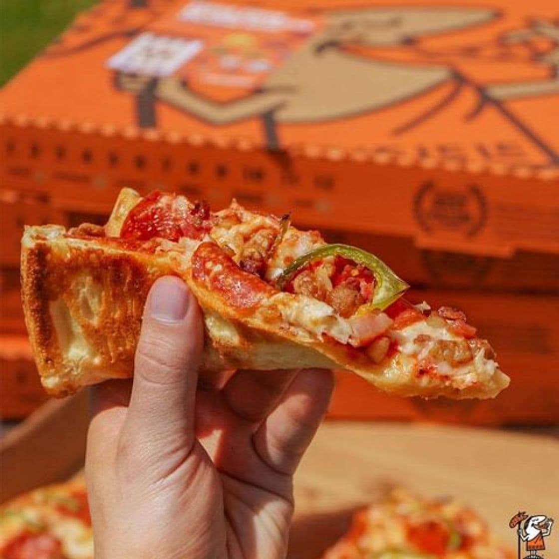 Fashion Little Caesars Pizzas.