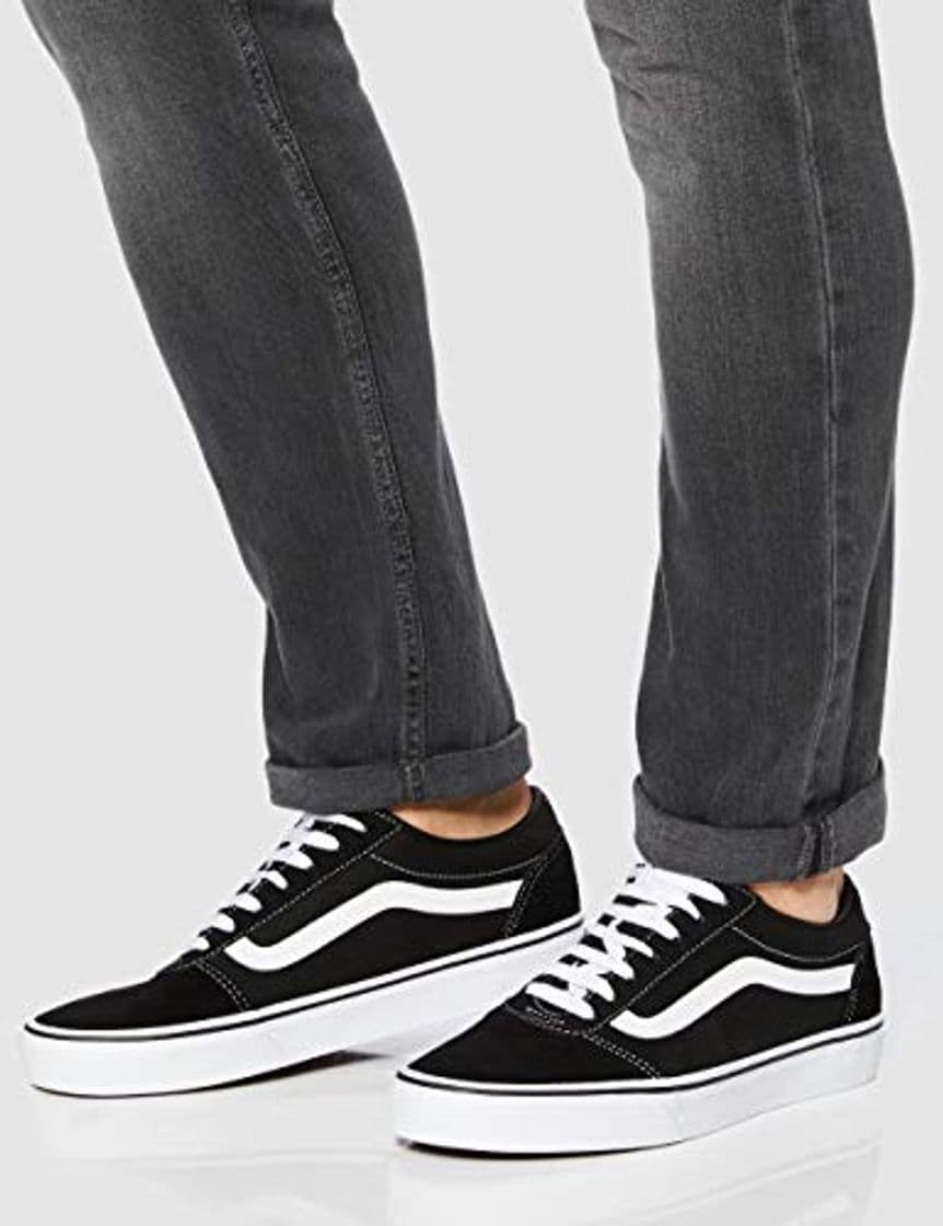 Fashion Vans Ward Canvas, Zapatillas Hombre, Negro