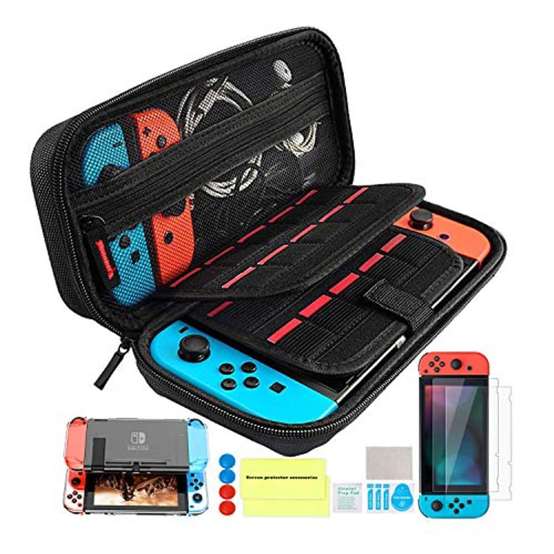 Electrónica Th-some Kit de Accesorios 14 en 1 para Nintendo Switch