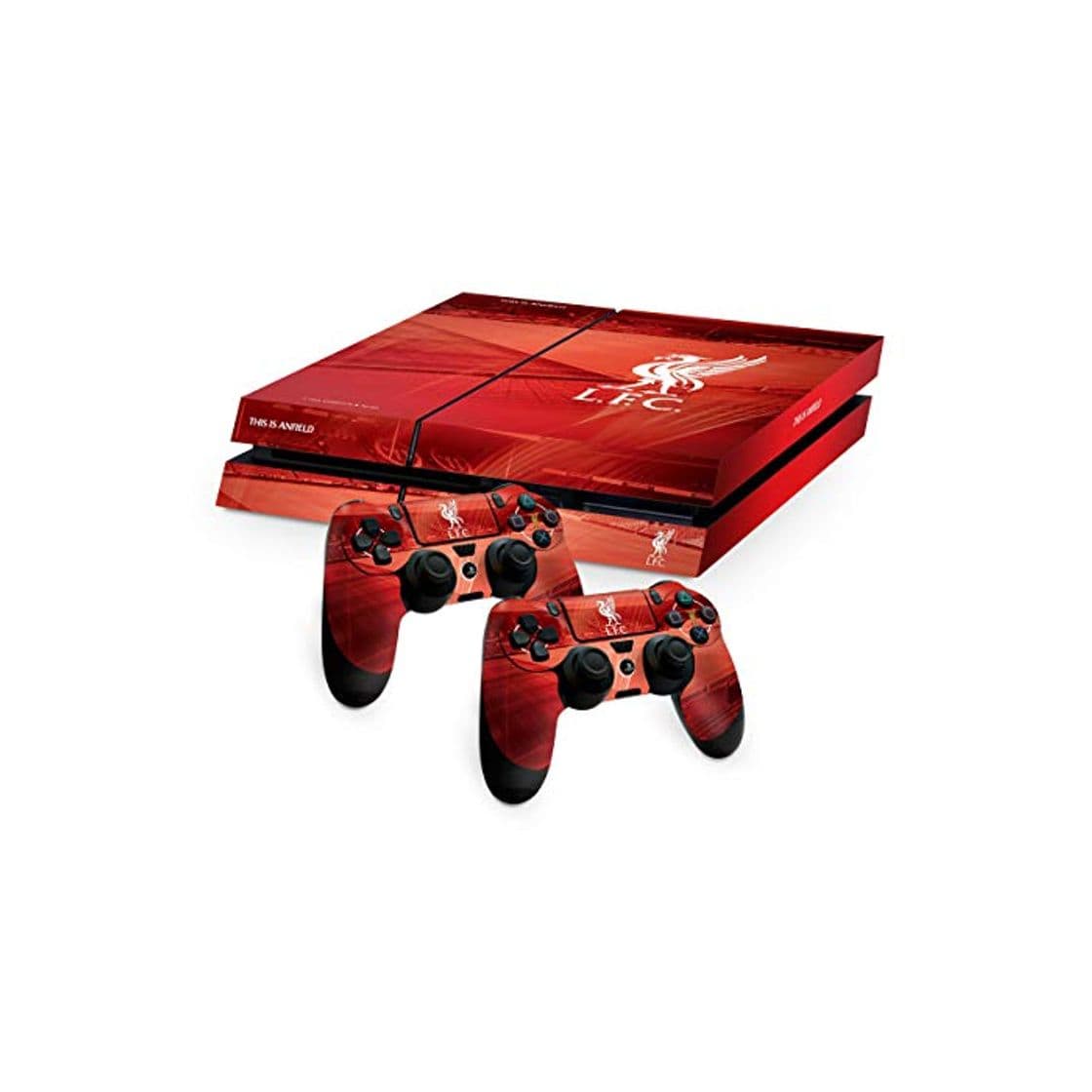 Producto Liverpool FC Playstation 4 PS4 cojín del regulador rojo y la piel