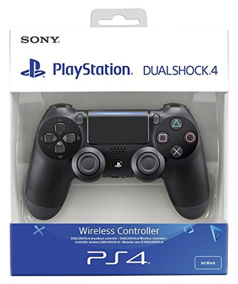 Electronic Sony - Dualshock 4 V2 Mando Inalámbrico, Color Negro V2