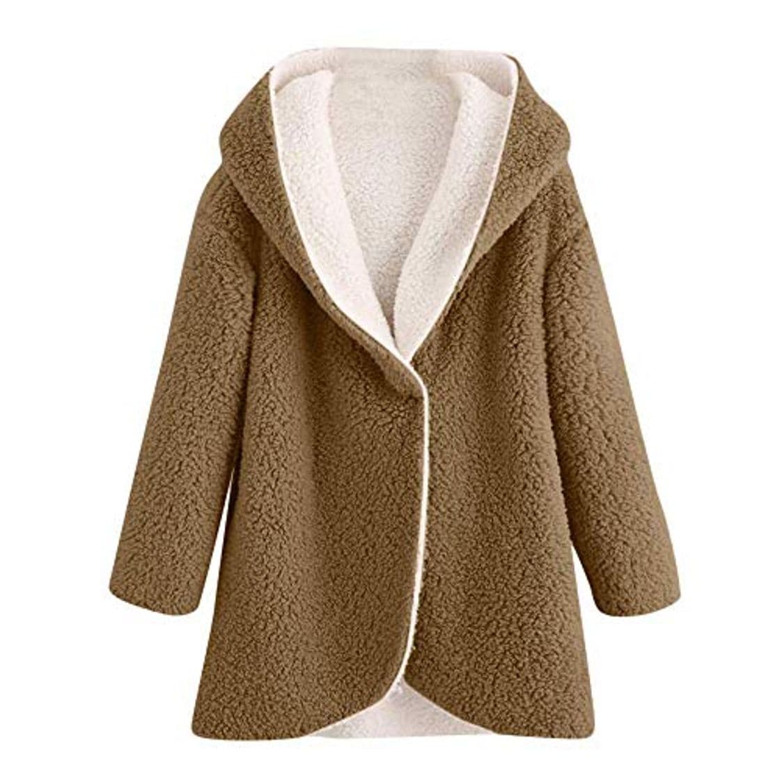 Product Señoras Invierno Faux Fur Hoodie Faux Festiva Coat Ropa Fleece For Plush