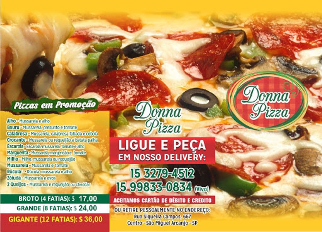 Restaurants Donna Pizza