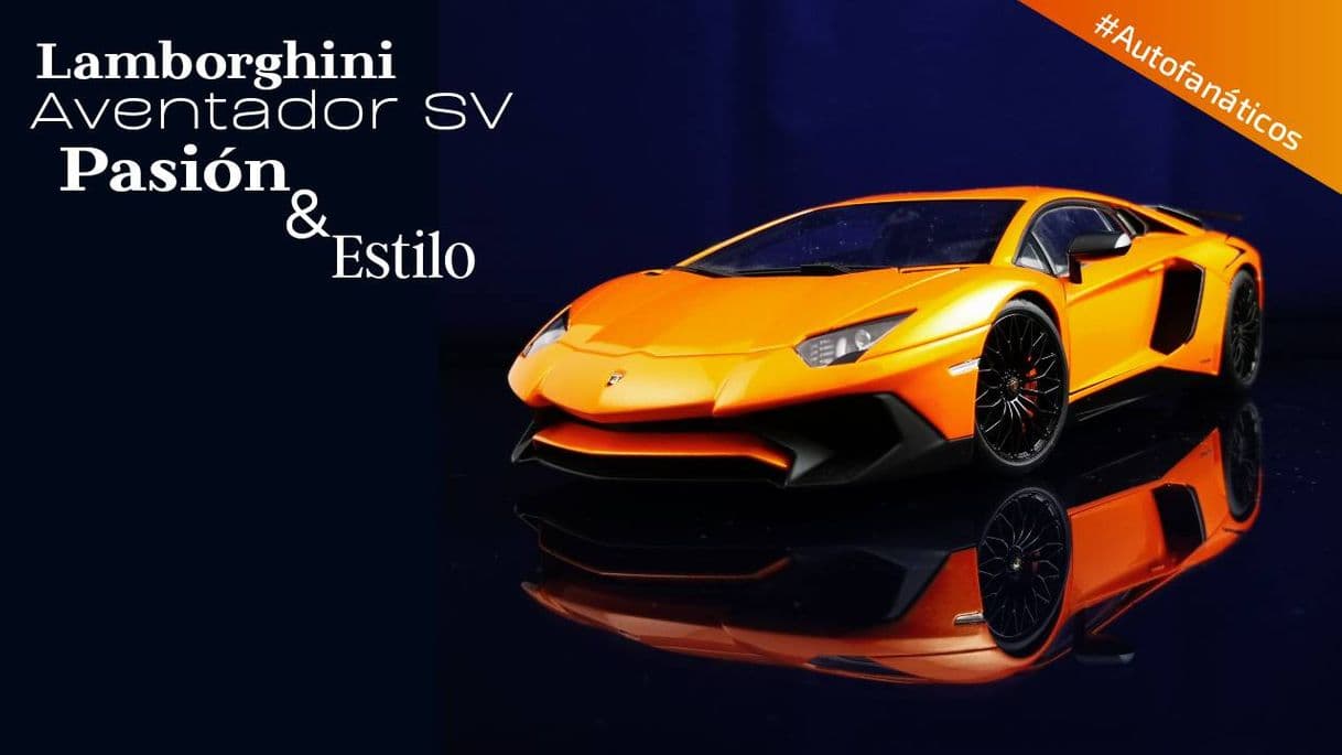 Moda Lamborghini Aventador SV Autoart 1/18 (2020) 