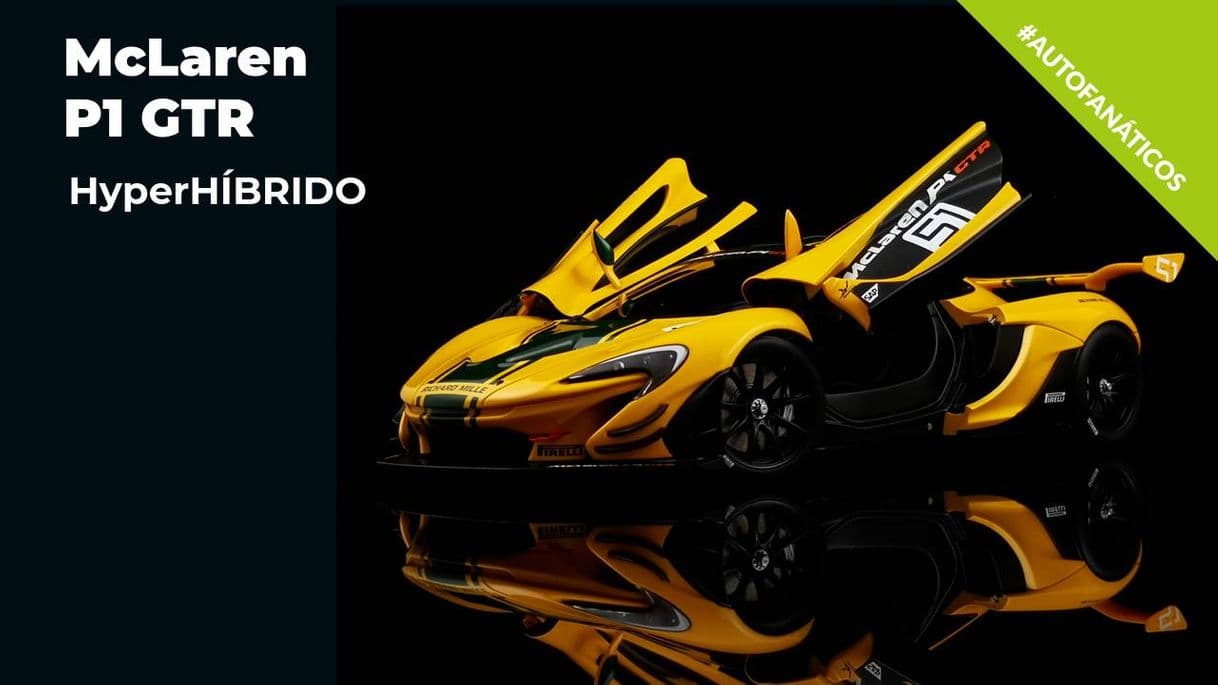 Moda McLaren P1 GTR By AutoArt Escala 1/18