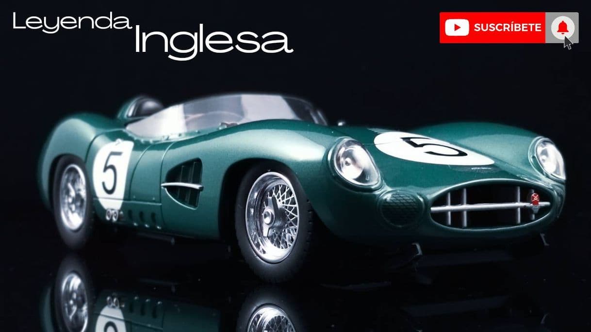 Moda Aston Martin DBR1 By Shelby Collectibles Escala 1/18