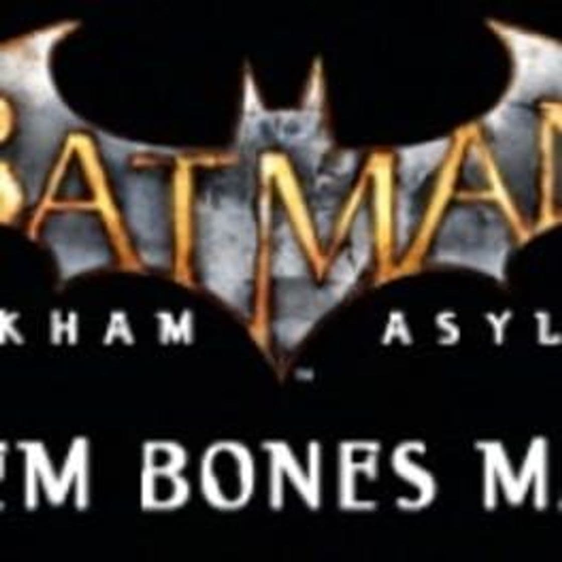 Videogames Batman: Arkham Asylum - Dem Bones Challenge Map