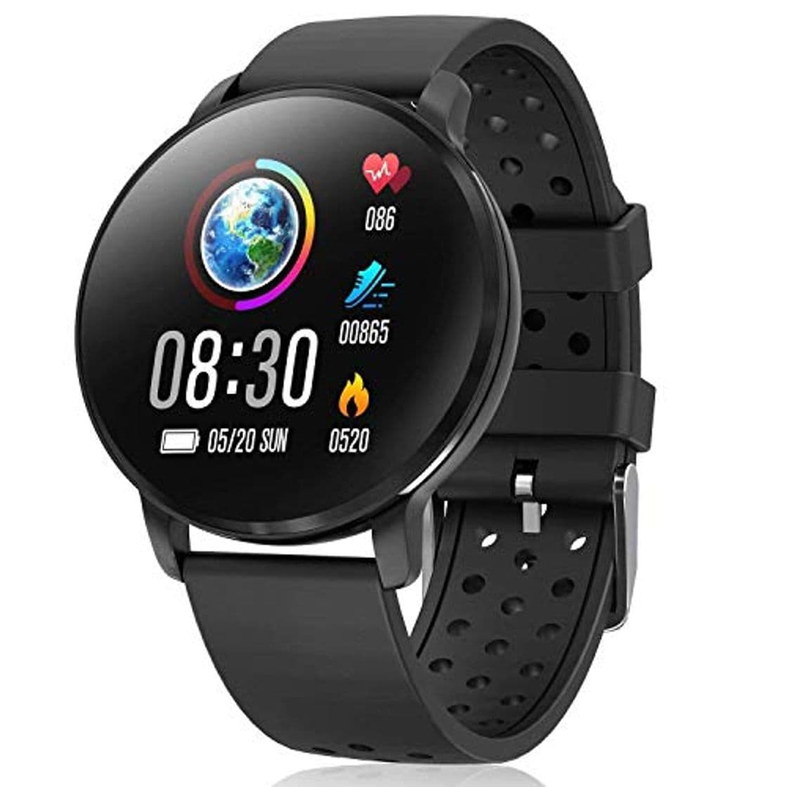 Producto CatShin Smart Watch Activity Tracker con monitor de frecuencia cardíaca - CS06